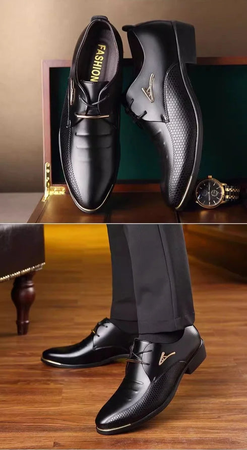 Elegant Men's Formal Shoes for Office and Party Wear