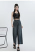 Wide Leg Loose Denim Ankle-Length Jeans for Women - Trendy Streetwear Pants Perfect for Summer Outfits and Casual Styling