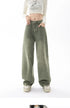 Chic High Waist Loose Straight Leg Women's Jeans for Effortless Streetwear Style - Ideal for Casual Y2K Fashion and Fall Outfit Inspiration