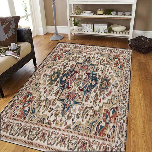 Retro Ethnic Carpets Large Area Rugs Boho Home Decor Luxury Floor Mat