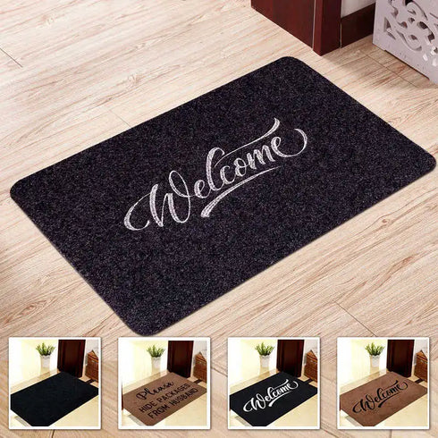Modern Oriental Style Coffee Doormat - Non-Slip Floor Mat for Home Decor