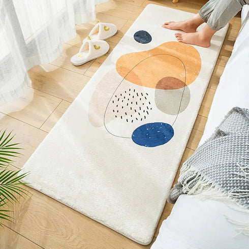 Nordic Style Large Area Carpet Soft Thick Decorative Floor Mat for Living Room and Bedroom
