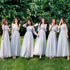 Bridesmaid Dress Elegant Tulle Ankle Length Gown With Elastic Waistband And Appliques Bridesmaid Dresses