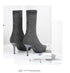 Sexy Sock Boots Knitting Stretch High Heels for Women Fashion Shoes Ankle Boots