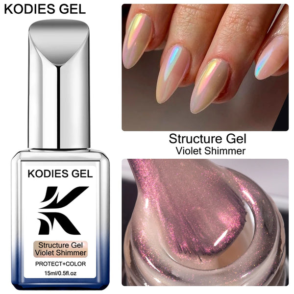 Vibrant Semi-Permanent UV Rubber Base Gel Nail Polish for Stunning Nail Art - Long Lasting 2-in-1 Structure for Easy Application and Soak Off Manicure