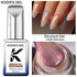 Vibrant Semi-Permanent UV Rubber Base Gel Nail Polish for Stunning Nail Art - Long Lasting 2-in-1 Structure for Easy Application and Soak Off Manicure