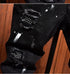 Retro Ripped Black Stretch Jeans Men's Casual Comfort Pants