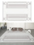 Artistic Luxury Large Living Room Carpet Comfortable Soft Bedroom Rug Minimalist Design
