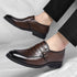 Leather Breathable Men's Casual Shoes Slip-On Loafers for Spring and Autumn