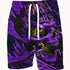 Men's Skull 3D Pattern Comfy Shorts for Summer Beach Sports