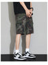 Summer Camouflage Cargo Shorts Men Pocket Casual Outdoor Pants