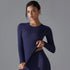 Yoga Shirts for Women Long Sleeve Winter Fitness Running Gym Workout Dry Fit Breathable Sports Top