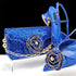 Elegant Women's Pumps and Handbag Set with Sequins for Luxury Parties