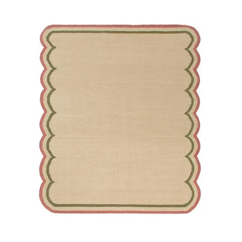 Minimalist Irregular Carpet for Living Room and Bedroom Creative Plush Rug for Large Area and Baby Crawling Mat