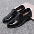 Stylish Men's Oxford Dress Shoes - Formal Round Toe Business and Wedding Loafers for Every Occasion, Comfortable and Breathable Fashion Footwear