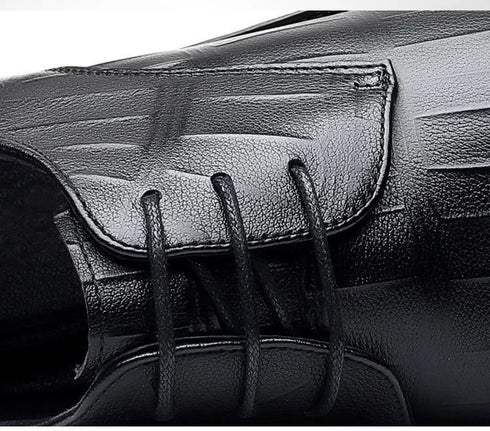 Groom Standard Dance Dress Shoes for Men Stylish Leather Casual Heels