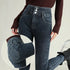 Women's High Waist Stretch Jeans - Fashionable Slim Denim Pants