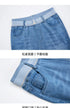 Casual Flared Jeans for Women - Spring Summer Korean Fashion with Embroidery and Elastic Waist - Perfect Outfit Ideas for Streetwear and Fall Jeans Outfits