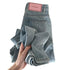 Baggy Wide Leg Jeans For Women Loose Fit Streetwear Denim Pants Vintage Punk Skater Style