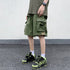 High Street Cargo Shorts For Men Casual Hip Hop Bermuda