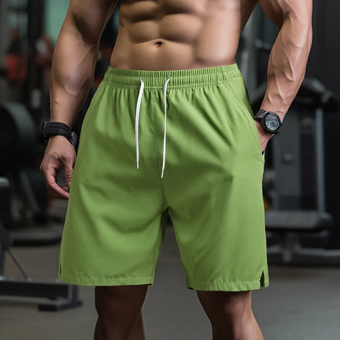 UETEEY Men Hot Shorts Quick-Drying Fitness Gym Wear