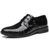 Luxury Floral Pattern Leather Oxford Dress Shoes for Men - Stylish Formal Footwear for Office, Weddings, and Career Events