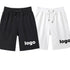Summer Fashion Cotton Men Casual Shorts Drawstring Waist Comfortable Knee Length