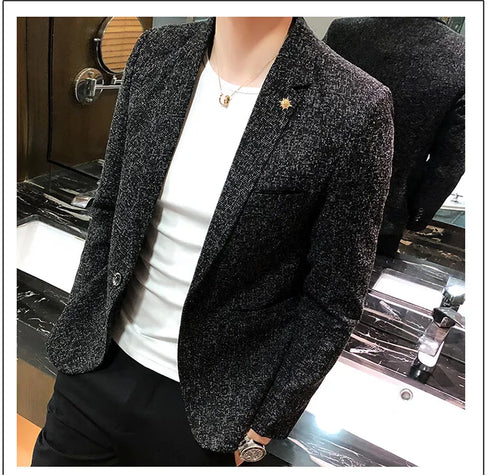 Fashionable Business Leisure Suit Coat for Men