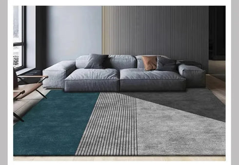 Nordic Luxury Crystal Fleece Large Living Room Carpet Rug for Home Decor