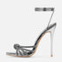 Crystal Narrow Band Platform Heels For Women Sandals
