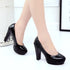 Elegant Women's Party Pumps with Thick High Heels