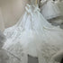 Luxurious Wedding Gown For Women Customized Satin Design