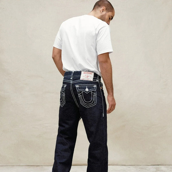 Harajuku Buddha Y2k High Waist Wide Leg Baggy Jeans Denim Pants