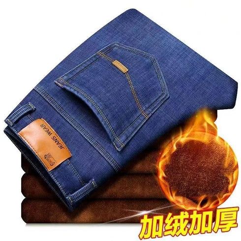Men's Jeans Spring Straight Leg Casual Comfortable Work Pants