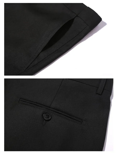 Men's Formal Suit Blazer and Pants Set for Weddings and Office Wear