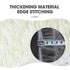 3 Piece Solid Color Bathroom Carpet Set Non-Slip Toilet Lid Cover Rugs Kit