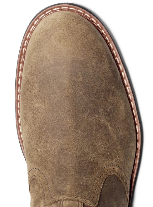 Stylish Handmade Men's Chelsea Boots - Comfortable Retro Leather Footwear for Commute and Adventure