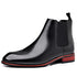 Stylish Men's Chelsea Boots - Classic Leather Ankle Shoes for Casual Wear