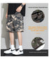 Summer Camouflage Cargo Shorts Men Pocket Casual Outdoor Pants
