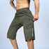 Men's Summer Shorts Breeches Light Long Calf Length Bermuda Quick Dry Elastic Waist Band