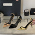 Pointed Toe Ankle Strap Gladiator Heels For Women Sandal