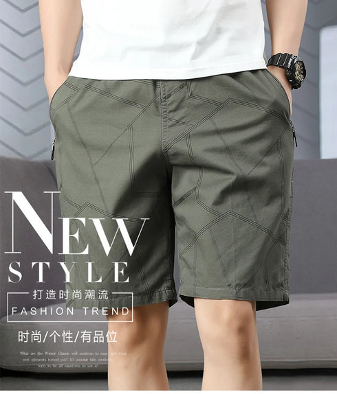 Men's Casual Shorts Summer Thin Section Trendy Loose Trousers