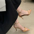 Pointed Toe Ankle Strap Gladiator Heels For Women Sandal