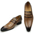Cowhide Luxury Loafers for Men | Wear-Resistant Leather Shoes
