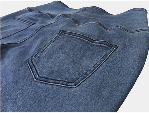 High Waist Jeans Slim Denim Pencil Pants for Fashionable Women