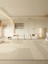 Geometric Cream Carpet Large Size Area Rug for Living Room Luxury Home Decoration Non-Slip Easy to Clean