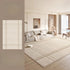 Fluffy Soft Cream Style Rugs for Bedroom and Living Room Decoration Washable Plush Carpet