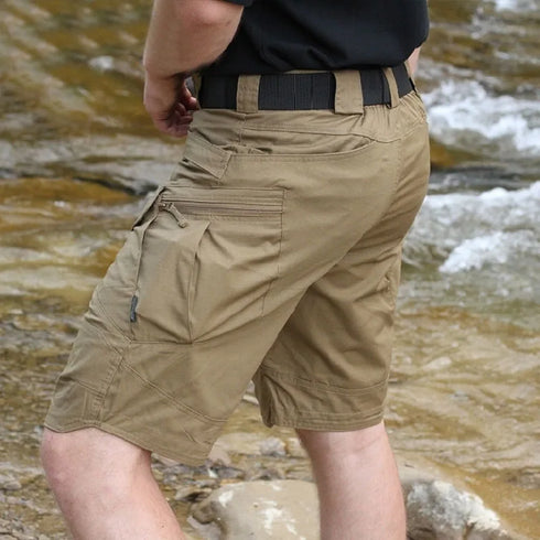 Men's Tactical Cargo Shorts - Quick Dry Waterproof Multi-Pocket Hiking Pants