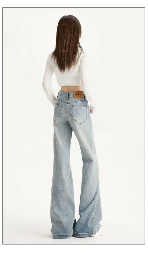 Baggy Jeans For Women Retro Denim Pants High Waist Vintage Streetwear Style Casual Everyday Wear