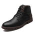 Vintage Handmade Ankle Boots for Men - Retro Outdoor Work Booties